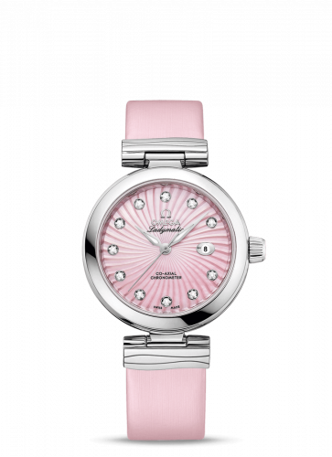 Omega LadyMatic Co-Axial 34 Stainless Steel / Pink MOP 425.32.34.20.57.001 Omega LadyMatic Co-Axial 34 Stainless Steel / Pink MOP 425.32.34.20.57.001