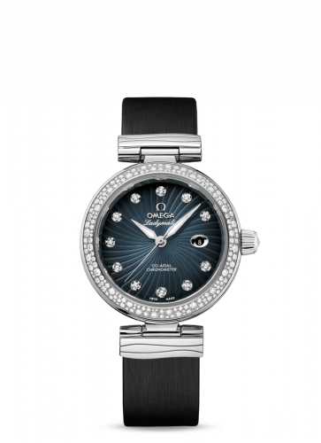 Omega LadyMatic Co-Axial 34 Stainless Steel / Diamond / Blue 425.37.34.20.56.001 Omega LadyMatic Co-Axial 34 Stainless Steel / Diamond / Blue 425.37.34.20.56.001
