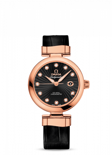 Omega LadyMatic Co-Axial 34 Red Gold / Black 425.63.34.20.51.001 Omega LadyMatic Co-Axial 34 Red Gold / Black 425.63.34.20.51.001