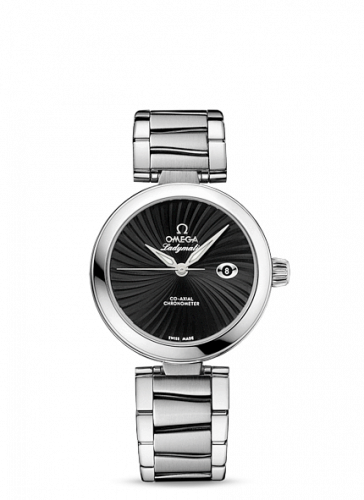 Omega LadyMatic Co-Axial 34 Stainless Steel / Black / Bracelet 425.30.34.20.01.001 Omega LadyMatic Co-Axial 34 Stainless Steel / Black / Bracelet 425.30.34.20.01.001