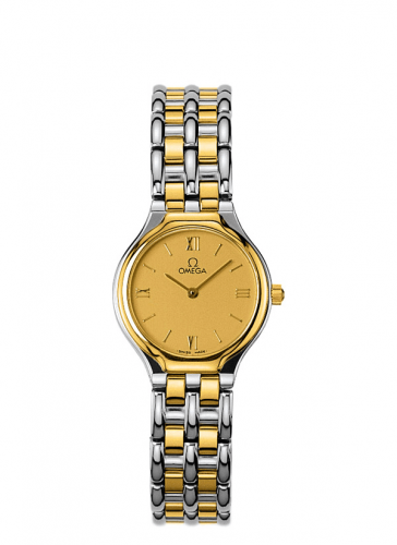 Omega De Ville Symbol 23.5 Stainless Steel / Yellow Gold / Champagne / Bracelet 4260.13.00 Omega De Ville Symbol 23.5 Stainless Steel / Yellow Gold / Champagne / Bracelet 4260.13.00