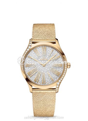 Omega De Ville Tresor 36 Moonshine Gold / Diamond / Mesh 428.55.36.60.99.002 Omega De Ville Tresor 36 Moonshine Gold / Diamond / Mesh 428.55.36.60.99.002