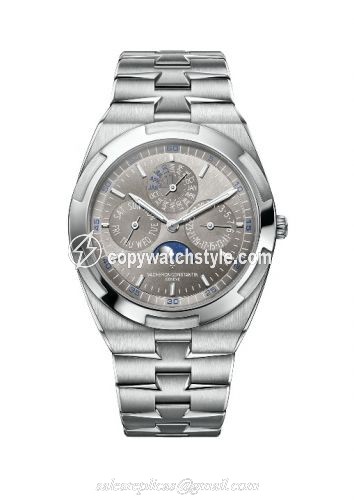 Vacheron Constantin Overseas Ultra-Thin Perpetual Calendar White Gold / Grey / Bracelet 4300V/120G-B102 Vacheron Constantin Overseas Ultra-Thin Perpetual Calendar White Gold / Grey / Bracelet 4300V/120G-B102