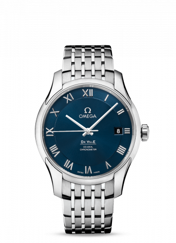 Omega De Ville Co-Axial 41 Stainless Steel / Blue / Bracelet 431.10.41.21.03.001