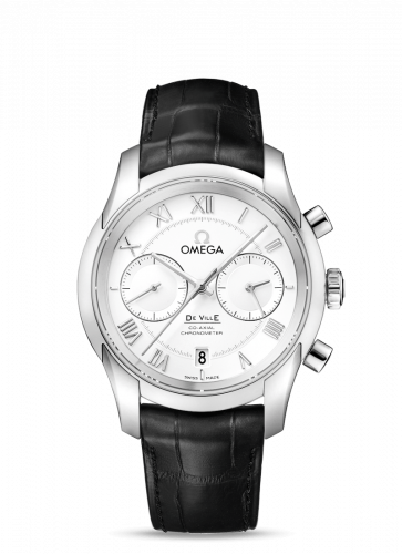 Omega De Ville Co-Axial 42 Chronograph Stainless Steel / Silver 431.13.42.51.02.001 Omega De Ville Co-Axial 42 Chronograph Stainless Steel / Silver 431.13.42.51.02.001