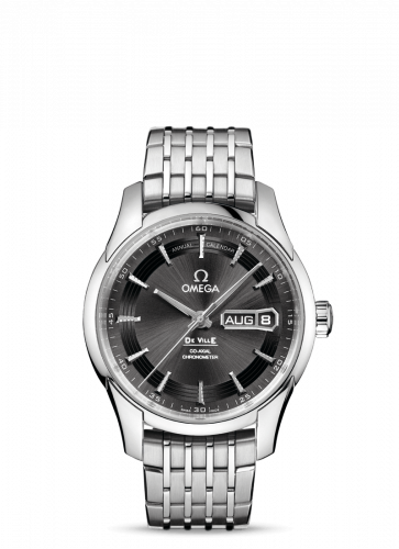 Omega De Ville Hour Vision Co-Axial Annual Calendar Stainless Steel / Slate / Bracelet 431.30.41.22.06.001 Omega De Ville Hour Vision Co-Axial Annual Calendar Stainless Steel / Slate / Bracelet 431.30.41.22.06.001