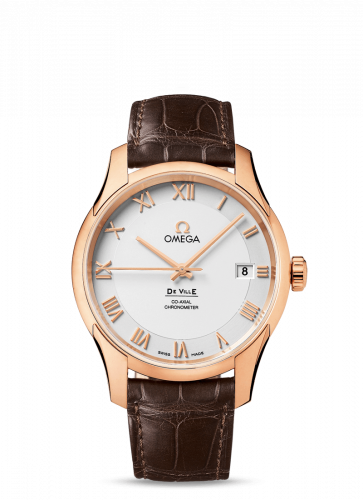 Omega De Ville Co-Axial 41 Red Gold / Silver 431.53.41.21.02.001 Omega De Ville Co-Axial 41 Red Gold / Silver 431.53.41.21.02.001