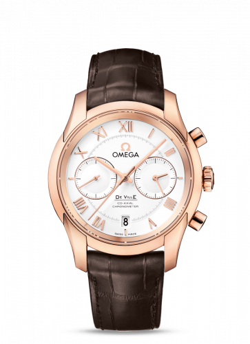 Omega De Ville Co-Axial 42 Chronograph Red Gold / Silver 431.53.42.51.02.001 Omega De Ville Co-Axial 42 Chronograph Red Gold / Silver 431.53.42.51.02.001