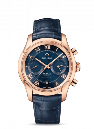 Omega De Ville Co-Axial 42 Chronograph Red Gold / Blue 431.53.42.51.03.001 Omega De Ville Co-Axial 42 Chronograph Red Gold / Blue 431.53.42.51.03.001