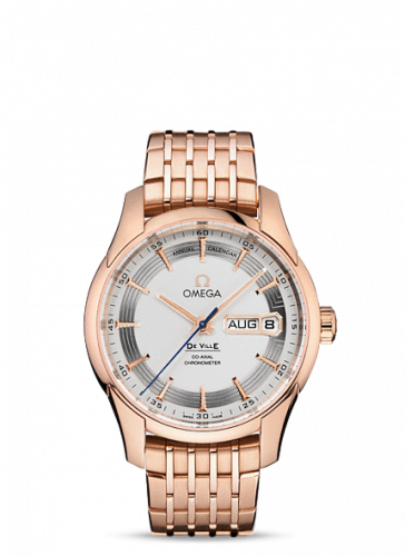 Omega De Ville Hour Vision Co-Axial Annual Calendar Red Gold / Silver / Bracelet 431.60.41.22.02.001
