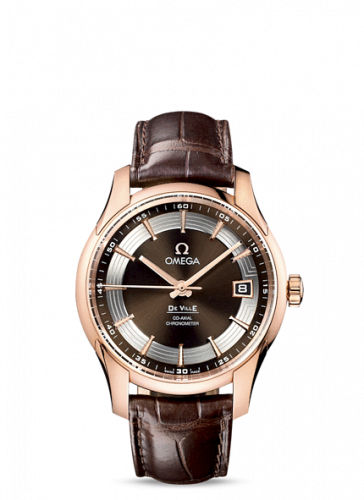 Omega De Ville Hour Vision Co-Axial Red Gold / Brown 431.63.41.21.13.001 Omega De Ville Hour Vision Co-Axial Red Gold / Brown 431.63.41.21.13.001