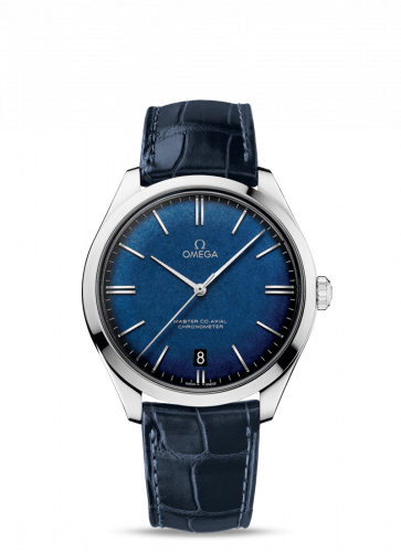 Omega De Ville Tresor White Gold / Blue Enamel 432.53.40.21.03.001