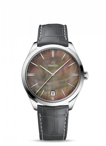 Omega De Ville Tresor Master Co-Axial White Gold / Tahiti MOP 432.53.40.21.07.001