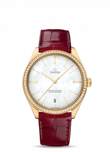 Omega De Ville Tresor Master Co-Axial Yellow Gold / Diamond / MOP 432.58.40.21.05.004 Omega De Ville Tresor Master Co-Axial Yellow Gold / Diamond / MOP 432.58.40.21.05.004