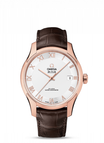 Omega De Ville Hour Vision Master Chronometer Sedna Gold / Silver 433.53.41.21.02.001