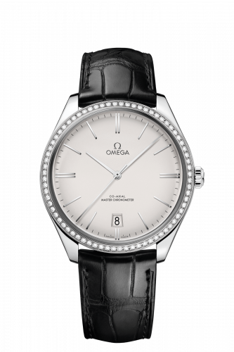 Omega De Ville Tresor Master Chronometer Stainless Steel / Diamond / Silver 435.18.40.21.02.001 Omega De Ville Tresor Master Chronometer Stainless Steel / Diamond / Silver 435.18.40.21.02.001