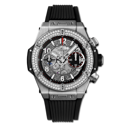 Hublot Big Bang Unico 42 Titanium / Diamonds / Black 441.NX.1170.RX.1104 Hublot Big Bang Unico 42 Titanium / Diamonds / Black 441.NX.1170.RX.1104