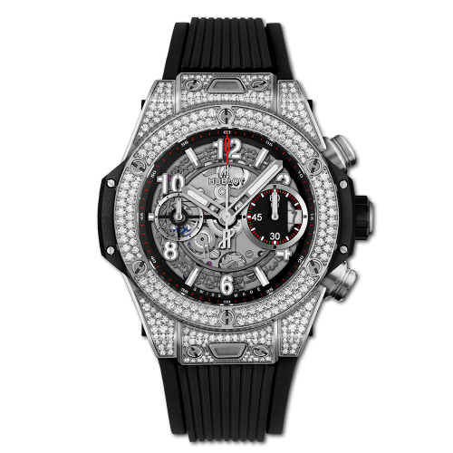 Hublot Big Bang Unico 42 Titanium / Pave / Black 441.NX.1170.RX.1704 Hublot Big Bang Unico 42 Titanium / Pave / Black 441.NX.1170.RX.1704