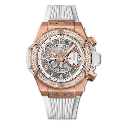 Hublot Big Bang Unico 42 King Gold / Diamonds / White 441.OE.2010.RW.1104