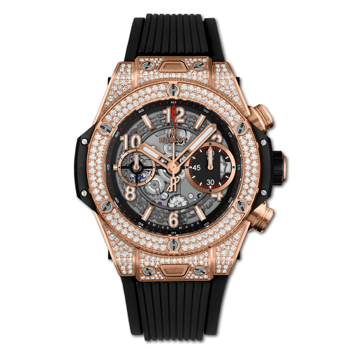 Hublot Big Bang Unico 42 King Gold / Pave / Black 441.OX.1180.RX.1704