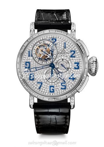Zenith Pilot Type 20 Tourbillon Diamond 45.2430.4035/79.C714 Zenith Pilot Type 20 Tourbillon Diamond 45.2430.4035/79.C714