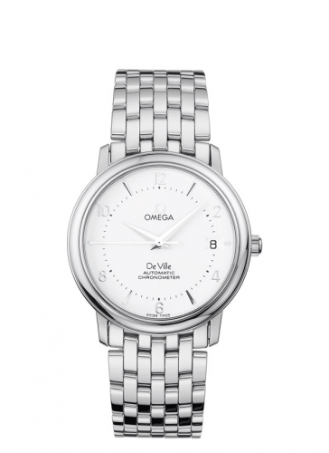 Omega De Ville Prestige Automatic 34.7 Stainless Steel / Silver / Bracelet 4500.30.00 Omega De Ville Prestige Automatic 34.7 Stainless Steel / Silver / Bracelet 4500.30.00