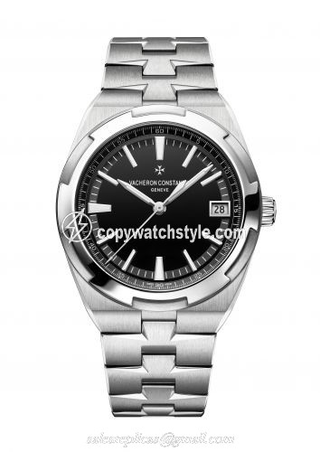 Vacheron Constantin Overseas Date Stainless Steel / Black 4500V/110A-B483 Vacheron Constantin Overseas Date Stainless Steel / Black 4500V/110A-B483