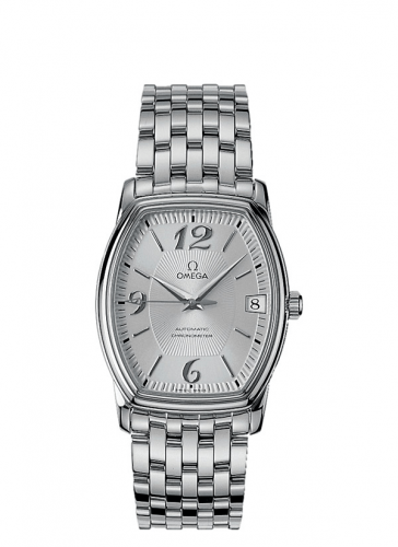 Omega De Ville Prestige Automatic 31.2 Tonneau Stainless Steel / Silver / Bracelet 4503.31.00 Omega De Ville Prestige Automatic 31.2 Tonneau Stainless Steel / Silver / Bracelet 4503.31.00
