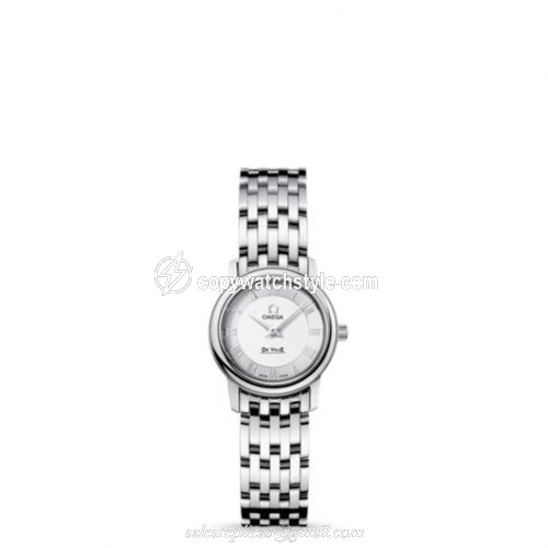 Omega De Ville Prestige Quartz 22 Stainless Steel / Silver / Bracelet 4570.33.00 Omega De Ville Prestige Quartz 22 Stainless Steel / Silver / Bracelet 4570.33.00