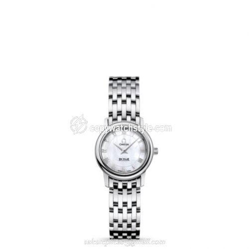 Omega De Ville Prestige Quartz 22 Stainless Steel / MOP / Bracelet 4570.71.00 Omega De Ville Prestige Quartz 22 Stainless Steel / MOP / Bracelet 4570.71.00