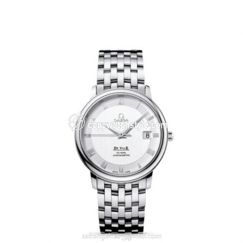 Omega De Ville Prestige Co-Axial 36.5 Stainless Steel / Silver / Bracelet 4574.31.00 Omega De Ville Prestige Co-Axial 36.5 Stainless Steel / Silver / Bracelet 4574.31.00
