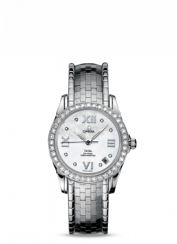 Omega De Ville Co-Axial 32.5 Stainless Steel / MOP / Bracelet 4586.75.00 Omega De Ville Co-Axial 32.5 Stainless Steel / MOP / Bracelet 4586.75.00