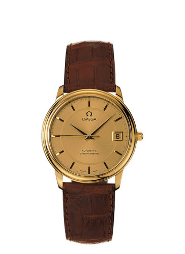 Omega De Ville Prestige Automatic 34.7 Yellow Gold / Champagne 4600.11.02 Omega De Ville Prestige Automatic 34.7 Yellow Gold / Champagne 4600.11.02