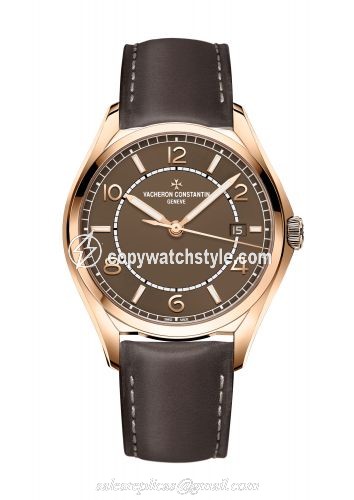 Vacheron Constantin FiftySix Self-Winding Pink Gold / Brown 4600E/000R-B576 Vacheron Constantin FiftySix Self-Winding Pink Gold / Brown 4600E/000R-B576