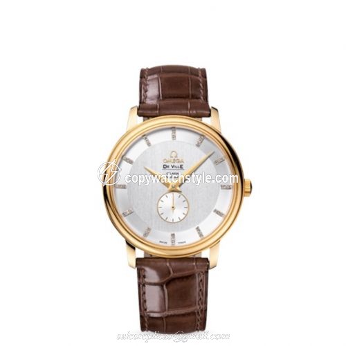 Omega De Ville Prestige Co-Axial 39 Small Seconds Yelllow Gold / Silver Diamond 4613.35.02 Omega De Ville Prestige Co-Axial 39 Small Seconds Yelllow Gold / Silver Diamond 4613.35.02
