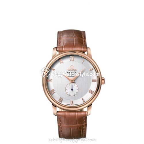 Omega De Ville Prestige Co-Axial 39 Small Seconds Red Gold / Silver 4614.20.02 Omega De Ville Prestige Co-Axial 39 Small Seconds Red Gold / Silver 4614.20.02