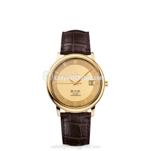 Omega De Ville Prestige Co-Axial 36.5 Yellow Gold / Champagne 4617.11.02 Omega De Ville Prestige Co-Axial 36.5 Yellow Gold / Champagne 4617.11.02