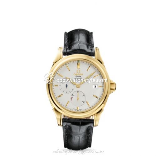 Omega De Ville Co-Axial 38.7 Power Reserve Yellow Gold / Silver 4632.31.31 Omega De Ville Co-Axial 38.7 Power Reserve Yellow Gold / Silver 4632.31.31