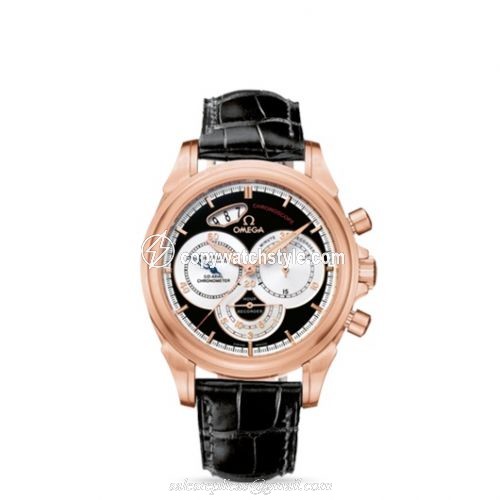Omega De Ville Co-Axial 41 Chronoscope Red Gold / Black 4656.50.31 Omega De Ville Co-Axial 41 Chronoscope Red Gold / Black 4656.50.31
