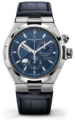 Vacheron Constantin Overseas Dual Time Stainless Steel / Blue 47450/000A-9039 Vacheron Constantin Overseas Dual Time Stainless Steel / Blue 47450/000A-9039