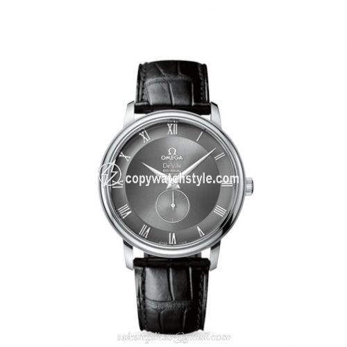 Omega De Ville Prestige Co-Axial 39 Small Seconds Stainless Steel / Grey 4813.40.01 Omega De Ville Prestige Co-Axial 39 Small Seconds Stainless Steel / Grey 4813.40.01