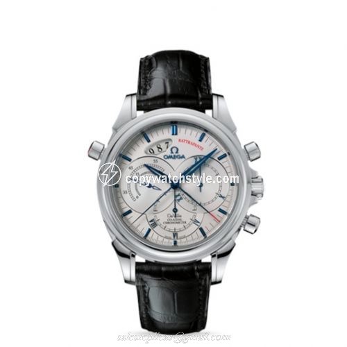Omega De Ville Co-Axial 41 Chronoscope Rattrapante Stainless Steel / Silver 4847.30.31 Omega De Ville Co-Axial 41 Chronoscope Rattrapante Stainless Steel / Silver 4847.30.31