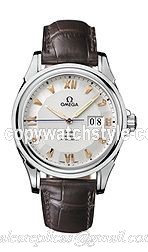 Omega De Ville Co-Axial 38.7 Big Date Stainless Steel / Silver / Jose Malhoa 4849.40.32 Omega De Ville Co-Axial 38.7 Big Date Stainless Steel / Silver / Jose Malhoa 4849.40.32