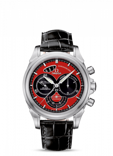 Omega De Ville Co-Axial 41 Chronoscope Stainless Steel / Red 4851.61.31 Omega De Ville Co-Axial 41 Chronoscope Stainless Steel / Red 4851.61.31