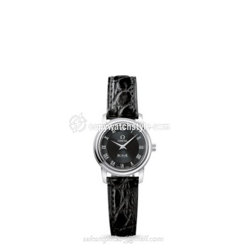 Omega De Ville Prestige Quartz 22 Black / Strap 4870.52.01 Omega De Ville Prestige Quartz 22 Black / Strap 4870.52.01