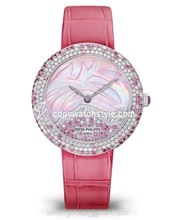 Patek Philippe Calatrava 4899/900G White Gold / Pink 4899/900G-001 Patek Philippe Calatrava 4899/900G White Gold / Pink 4899/900G-001