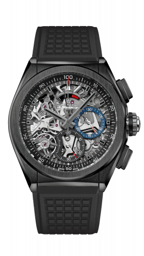 Zenith Defy El Primero 21 Black Ceramic / Skeleton / Rubber 49.9000.9004/78.R782 Zenith Defy El Primero 21 Black Ceramic / Skeleton / Rubber 49.9000.9004/78.R782