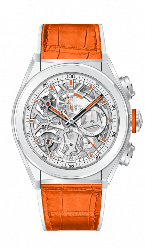 Zenith Defy El Primero 21 Ceramic / Skeleton / Fabric / Swizz Beatz 49.9003.9004/76.R591 Zenith Defy El Primero 21 Ceramic / Skeleton / Fabric / Swizz Beatz 49.9003.9004/76.R591