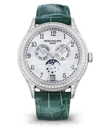 Patek Philippe Annual Calendar 4948 White Gold Black Mother of Pearl 4948G-010 Patek Philippe Annual Calendar 4948 White Gold Black Mother of Pearl 4948G-010