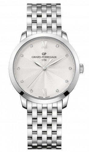 Girard-Perregaux 1966 36mm Stainless Steel / Silver / Bracelet 49523-11-171-11A Girard-Perregaux 1966 36mm Stainless Steel / Silver / Bracelet 49523-11-171-11A